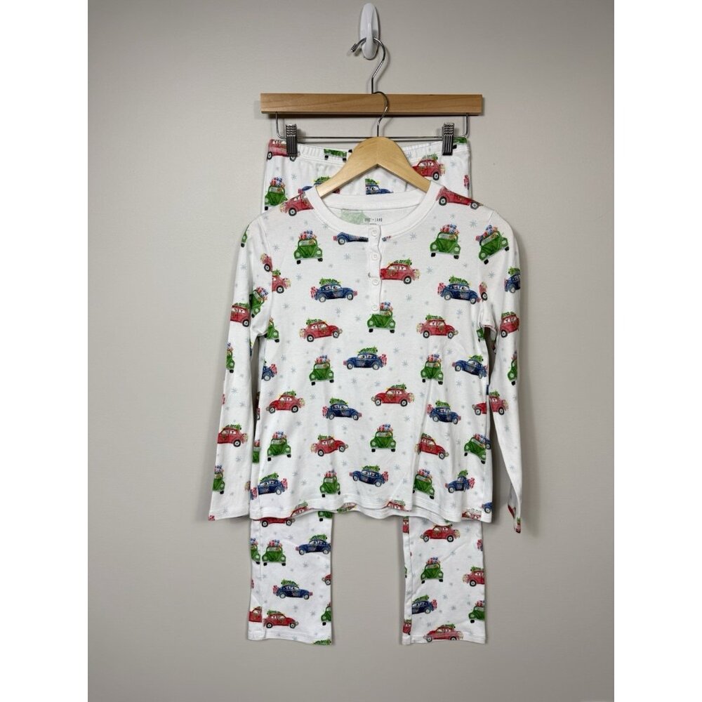 Boys Christmas Pajama Set Hart + Land Holiday Dogs Medium